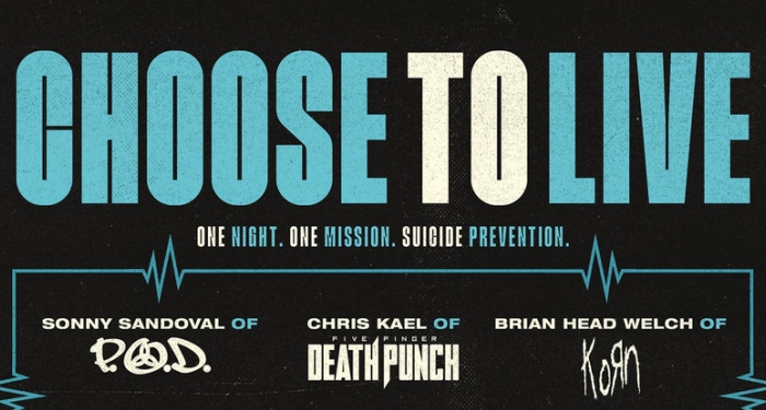 Rock Artists Join Together for 'Choose To Live' Live Stream