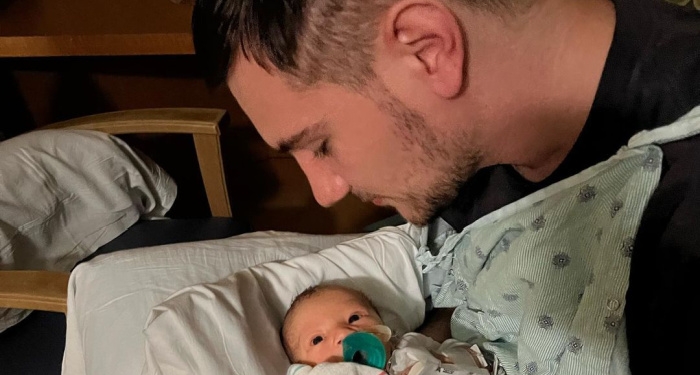 Hulvey Welcomes His First Child